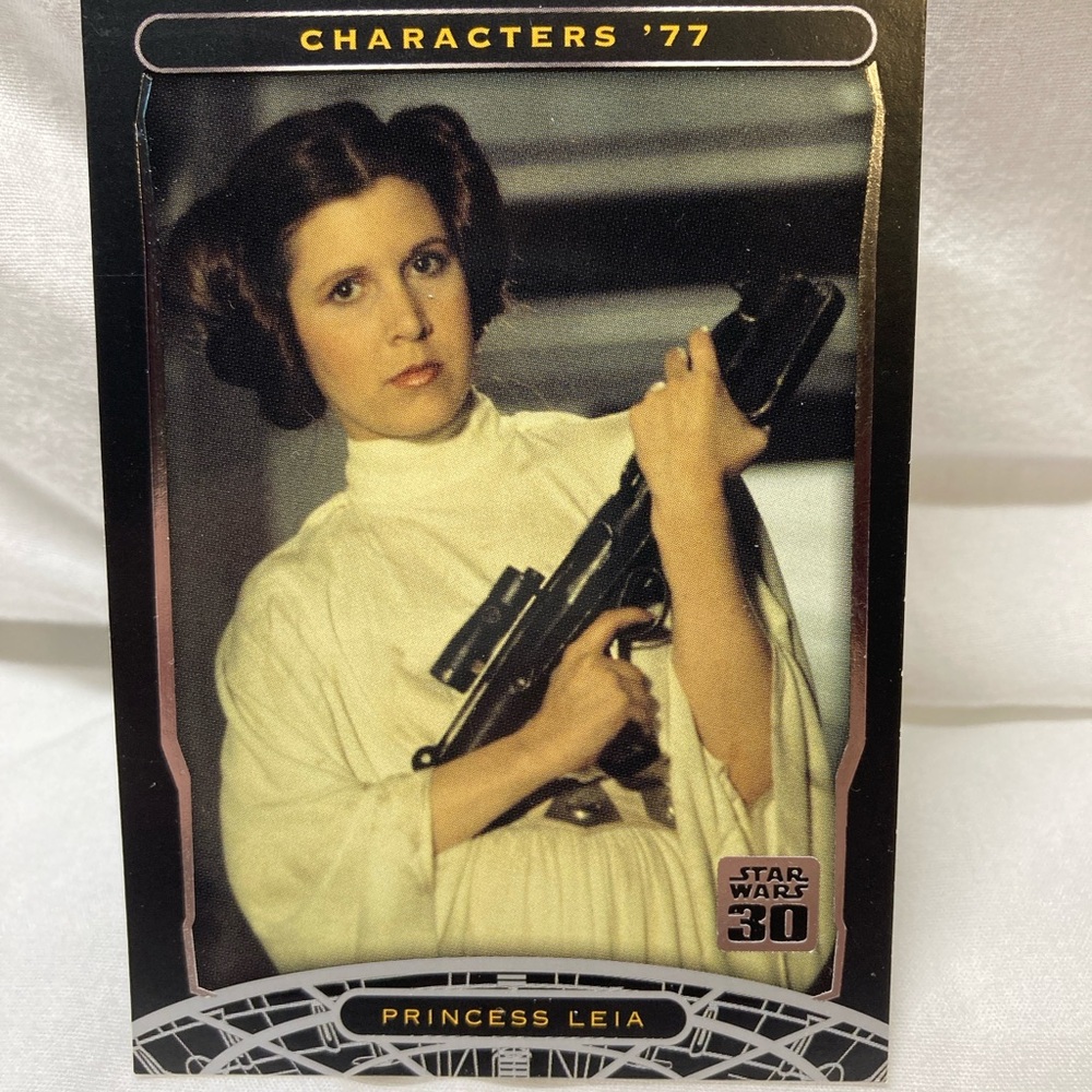Star Wars Topps 30th anniversary trading card
